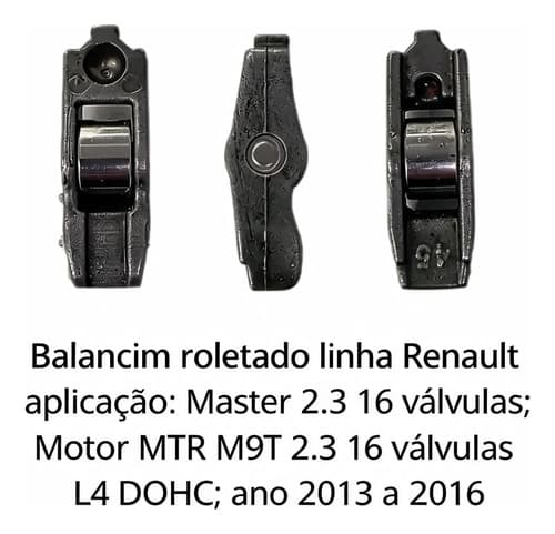 Imagem ilustrativa de Jogo Balancim Renault Master 2.3 16 Válvulas 2013 A 2016